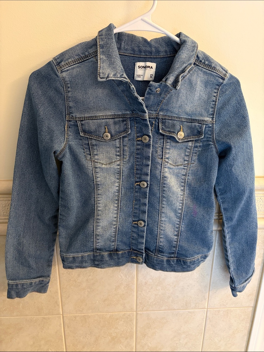Sonoma Light Blue Kids Denim Jacket